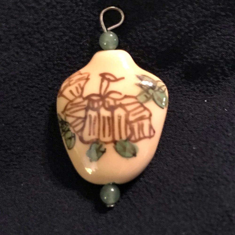 Oriental Ceramic Charm